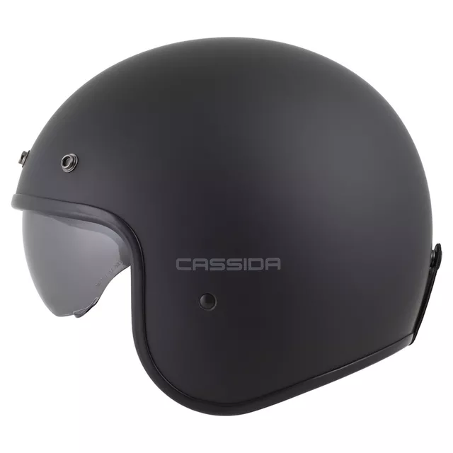Moto přilba Cassida Oxygen Solid 2.0 černá matná/tmavě šedá