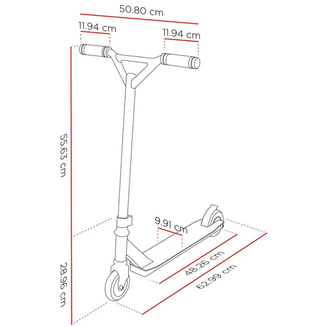 Scooter Street Surfing TORPEDO Black Core