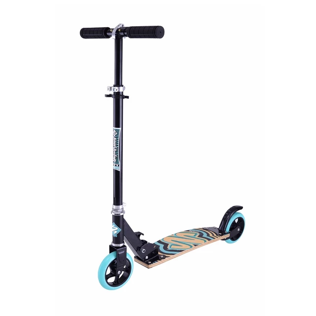 Zusammenklappbarer Tretroller Street Surfing City Kicker Turquoise Black