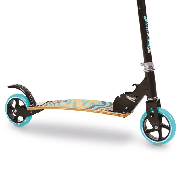 Zusammenklappbarer Tretroller Street Surfing City Kicker Turquoise Black