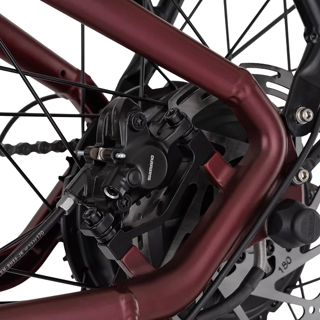 Městské elektrokolo inSPORTline ISL Eclion 648 Wh 28" - model 2026 - Velour Red