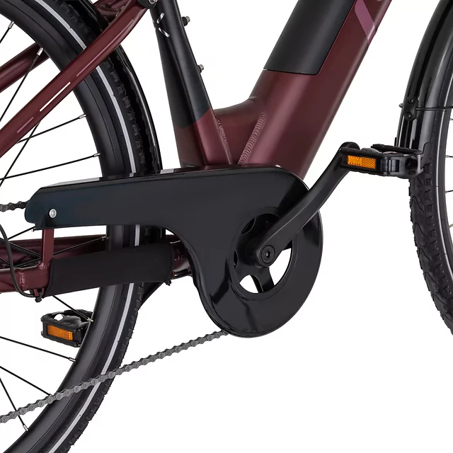 Městské elektrokolo inSPORTline ISL Eclion 648 Wh 28" - model 2026 - Velour Red