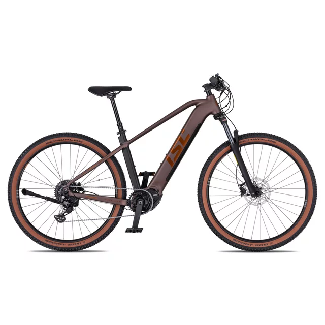 Horské elektrokolo inSPORTline ISL Tachion EVO 835 Wh 29" - model 2026 - Deep Coffee - Deep Coffee