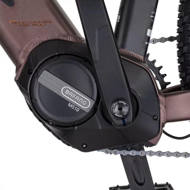Horské elektrokolo inSPORTline ISL Tachion EVO 835 Wh 29" - model 2026 - Deep Coffee