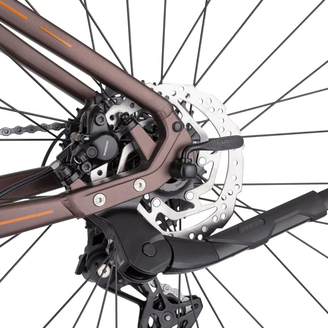 Horské elektrokolo inSPORTline ISL Tachion EVO 835 Wh 29" - model 2026 - Deep Coffee