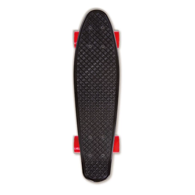 Műanyag gördeszka Street Surfing Fizz Board - fekete piros, fekete