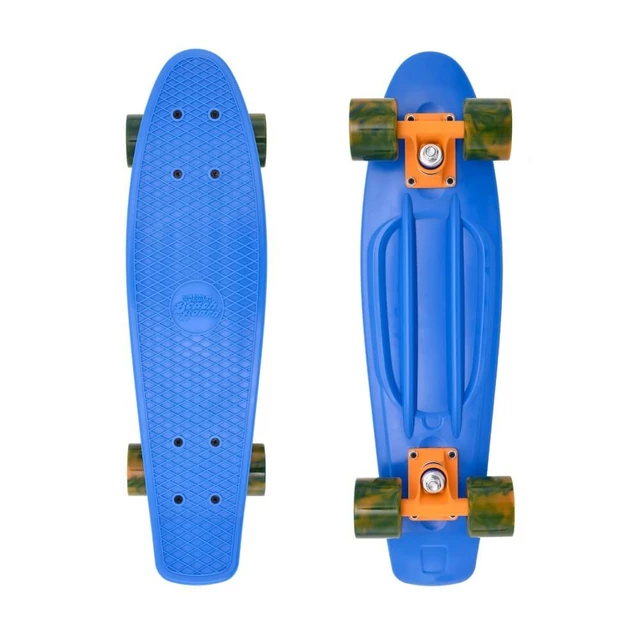 Pennyboard Street Surfing Beach Board - Gnarly Sunset Orange - Ocean Breeze Blue