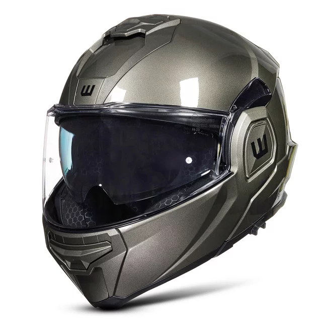 Překlopná moto přilba W-TEC Zoroz P/J - Glossy Tricolor