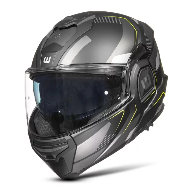 Překlopná moto přilba W-TEC Zoroz P/J - Glossy Tricolor