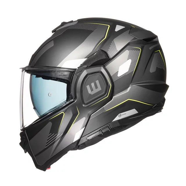 Překlopná moto přilba W-TEC Zoroz P/J - Glossy Tricolor