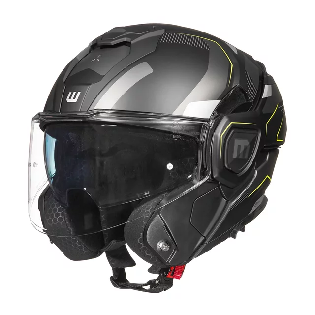 Překlopná moto přilba W-TEC Zoroz P/J - Glossy Tricolor