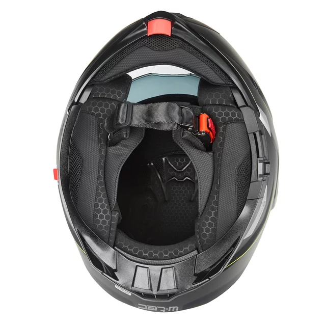 Překlopná moto přilba W-TEC Zoroz P/J - Glossy Tricolor