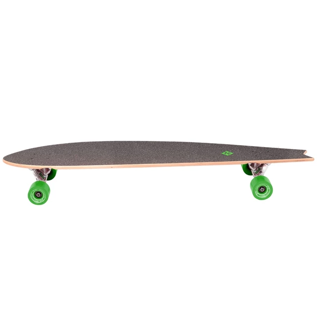 Longboard Street Surfing Fishtail - The Leaf 42" - Silver Truck