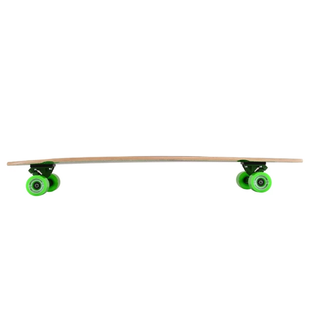 Longboard Street Surfing Fishtail - The Leaf 42" - Zelený truck