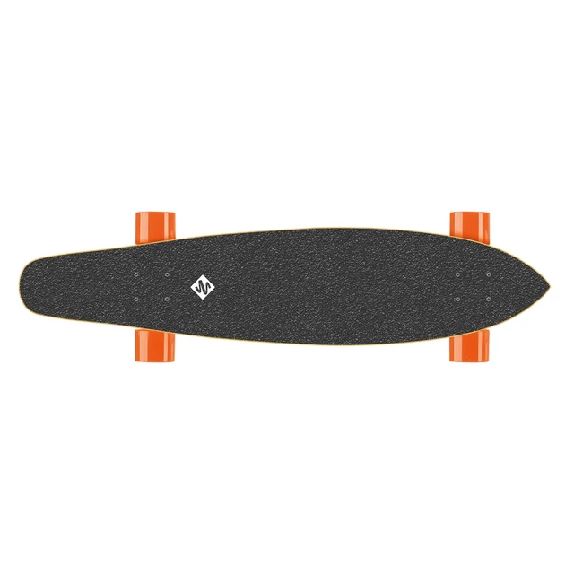 Longboard Street Surfing Kicktail - Damaged Orange 36"