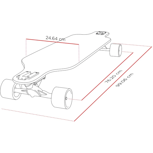 Longboard Street Surfing Freeride - Robot 39"