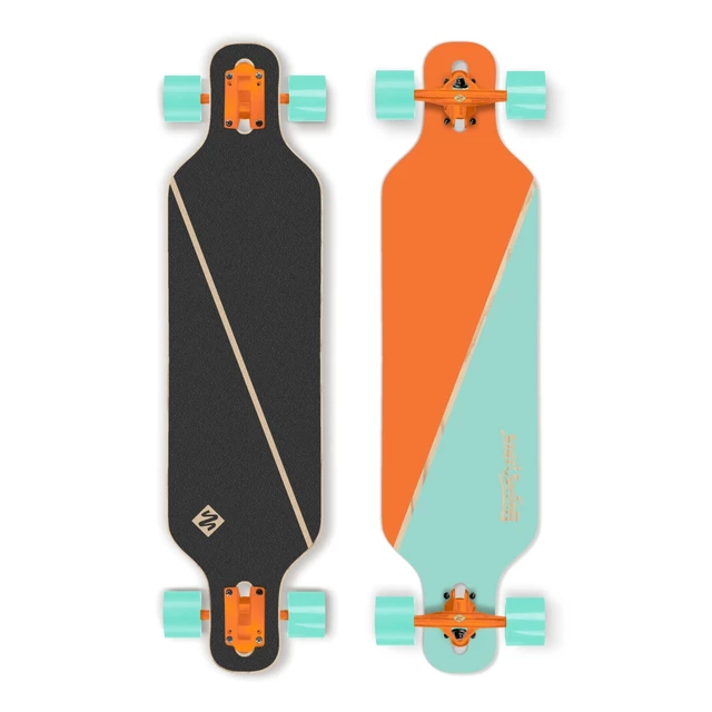 Longboard Street Surfing Freeride – Nordic Orange 39”