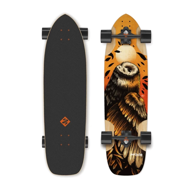 Longboard Street Surfing Freeride Owl 36”