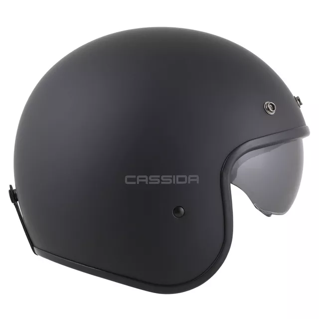 Moto přilba Cassida Oxygen Solid 2.0 černá matná/tmavě šedá
