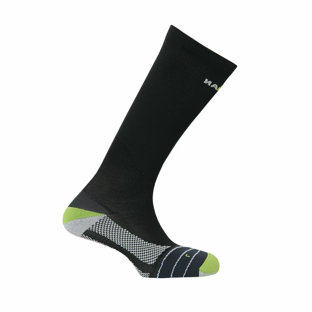 IRONMAN Compression socks - White, 35-38 - Black