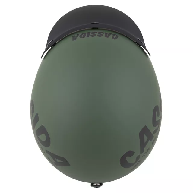 Moto přilba Cassida Oxygen Gear 2.0 zelená matná/černá 2025