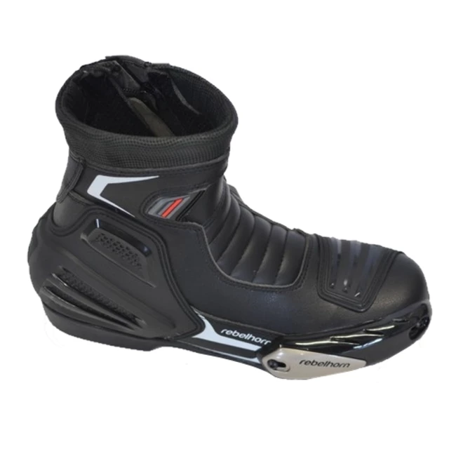 Motorradstiefel Rebelhorn Fuel - schwarz-weiß - schwarz