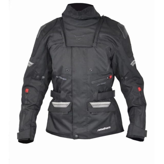 Moto Jacket Rebelhorn Cubby II - Black - Black