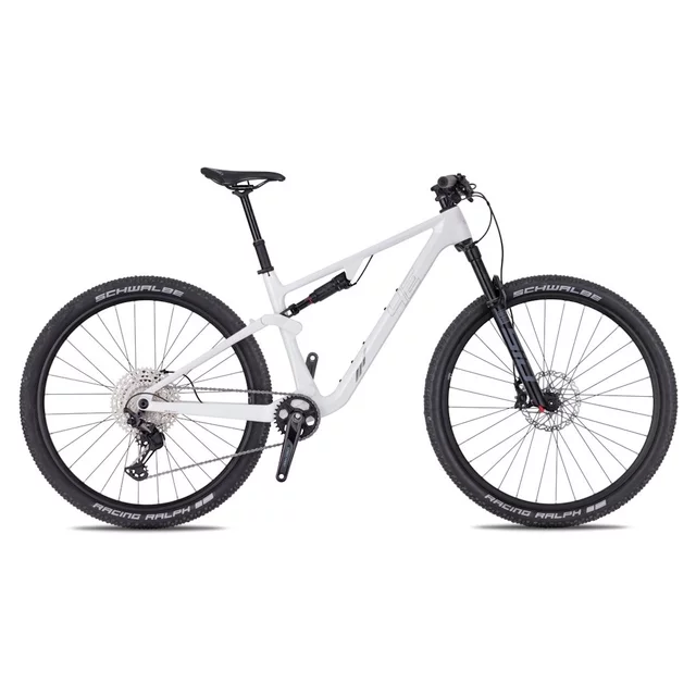 Celoodpružené kolo 4EVER Sonnic Elite 29" - model 2026 - flame red/hologram - white/silver sand