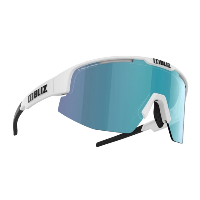 Sportowe okulary przeciwsłoneczne Bliz Matrix Photochromic 2023 - Matt White Brown - Matt White Brown