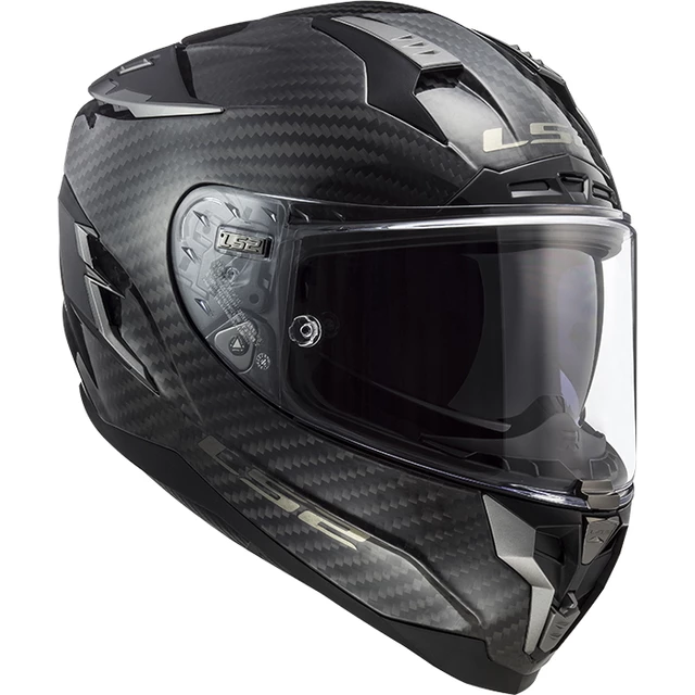 LS2 FF327 Challenger C Carbon Solid Motorradhelm - 3XL (65-66)