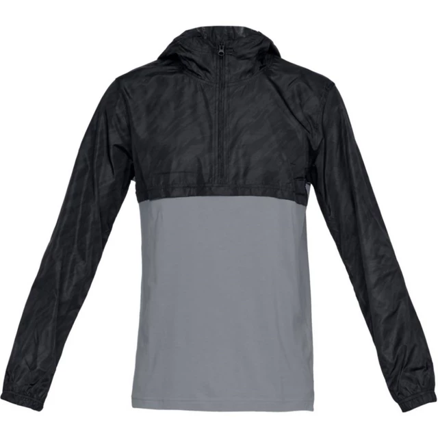 Pánska ľahká bunda Under Armour Wind Anorak - Radio Red / Black / Black - BLACK / STEEL / BLACK