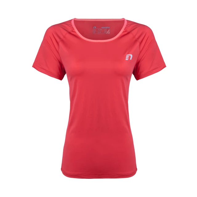 Women’s Running Short Sleeve T-Shirt Newline Imotion Tee - Red - Red