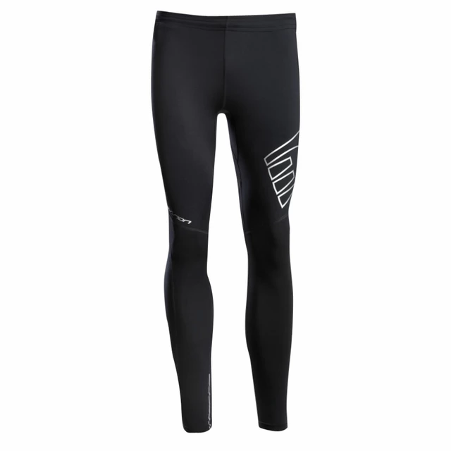 Unisex kompresné termo nohavice Newline Iconic Thermal Tight - čierna - čierna