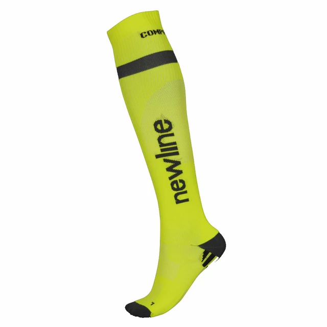 Compression Running Socks Newline - M(35-38) - Neon