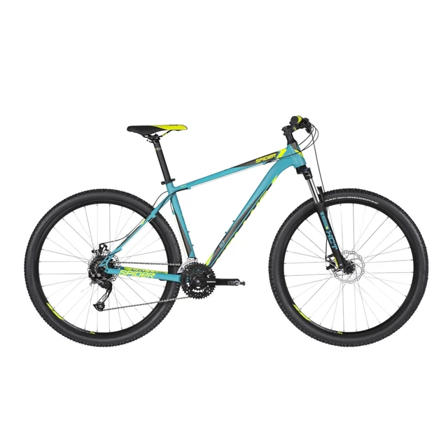 Horský bicykel KELLYS SPIDER 10 29" - model 2019 - Turquoise - Turquoise