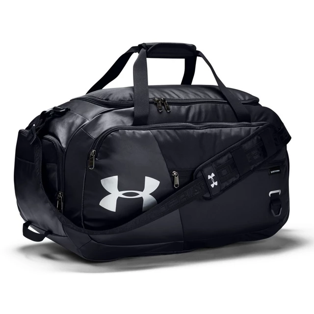Sportovní taška Under Armour Undeniable Duffel 4.0 MD - Graphite Medium Heather - Black