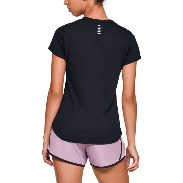 Women’s Running T-Shirt Under Armour Straker 2.0 Short Sleeve - Black