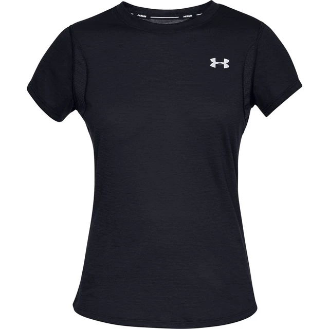 Women’s Running T-Shirt Under Armour Straker 2.0 Short Sleeve - Black