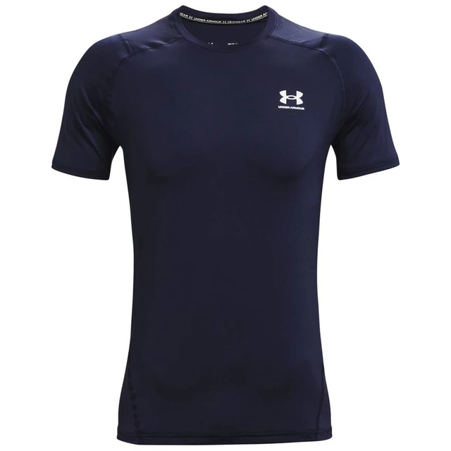 Men’s T-Shirt Under Armour HG Armour Fitted SS - Midnight Navy