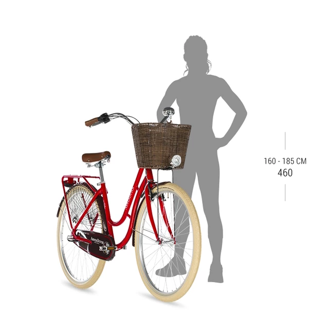 Městské kolo Kellys Arwen Dutch 28" 9.0 - Red