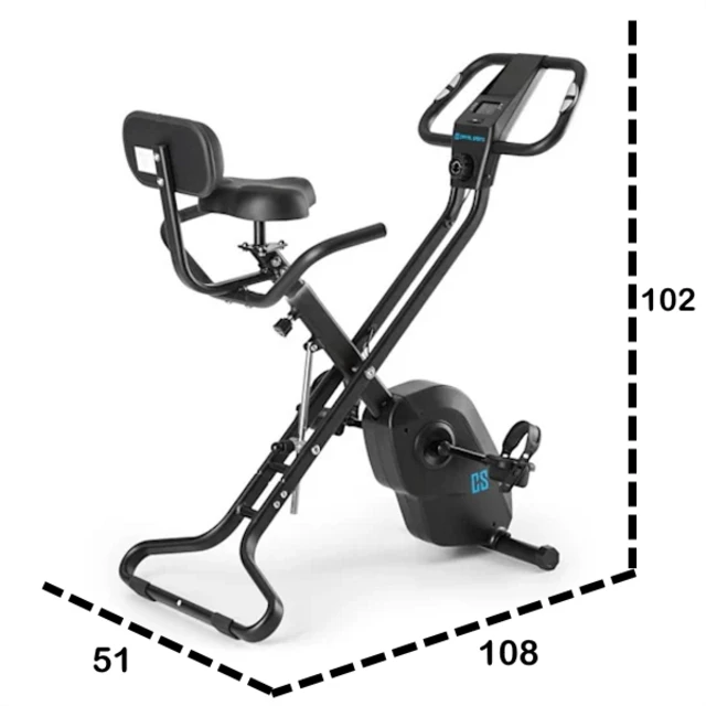 Capital Sports Azura X1 klappbarer Heimtrainer