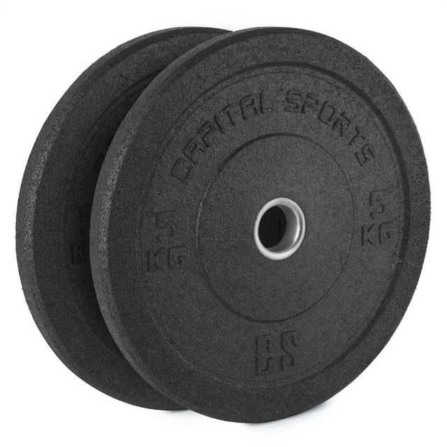 Gumový kotouč Capital Sports Renit 2 x 5 kg 50 mm