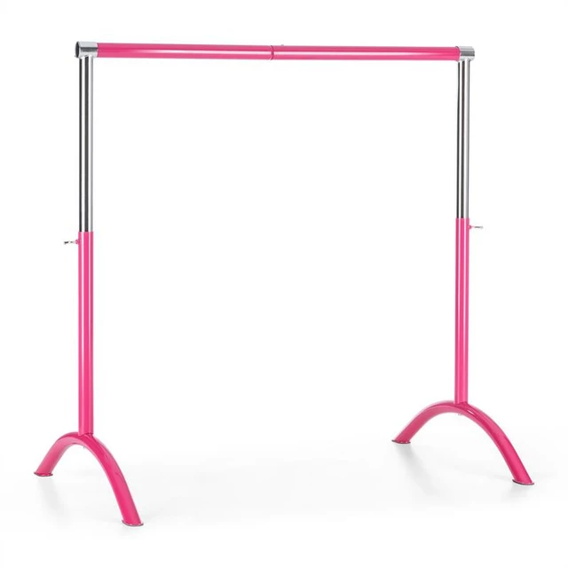 KLARFIT Bar Lerina, Ballettstange  110 x 113 cm rosa - rosa - rosa