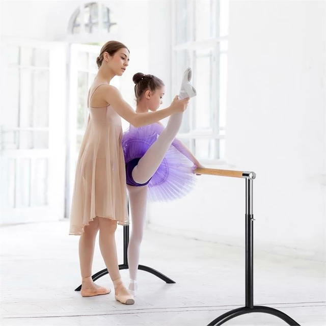 Ballet Barre KLARFIT Bar Lerina 110 x 113 cm Black