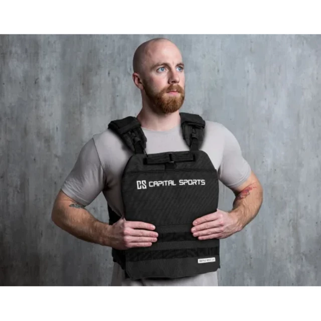 Weighted Vest Capital Sports Battlevest 2.0 2 x 4 kg – Black