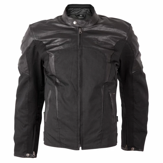 Herren Motorradjacke W-TEC Taggy new - mattschwarz