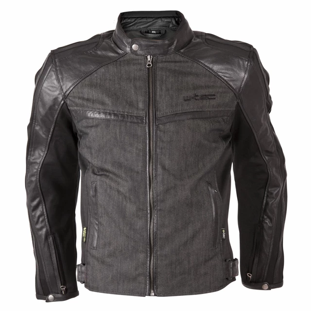 Men's moto jacket W-TEC Flipside - črna-mat