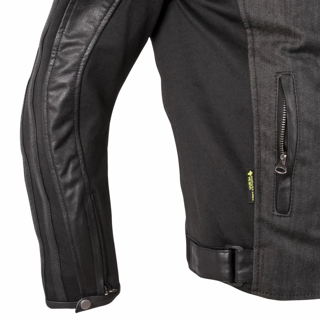 Men's moto jacket W-TEC Flipside - črna-mat