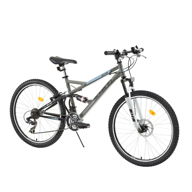 Horský bicykel DHS Terrana 2645 26" - model 2015 - šedo-modrá - šedo-modrá