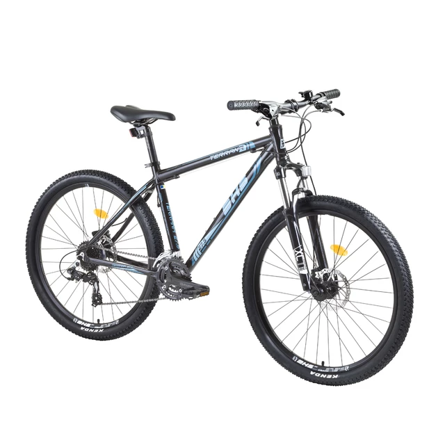 Mountain bike DHS Terrana 2725 27.5" - model 2015 - Silver-Orange - Black-Blue